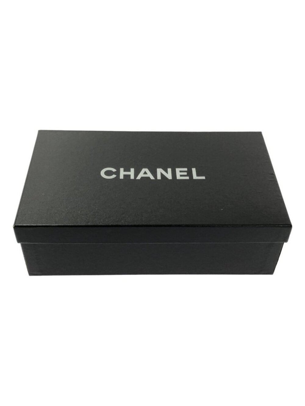 Chanel Leather CC Logo Quilted Flat Shoes 36c Gray Jew - Picture 7 of 9